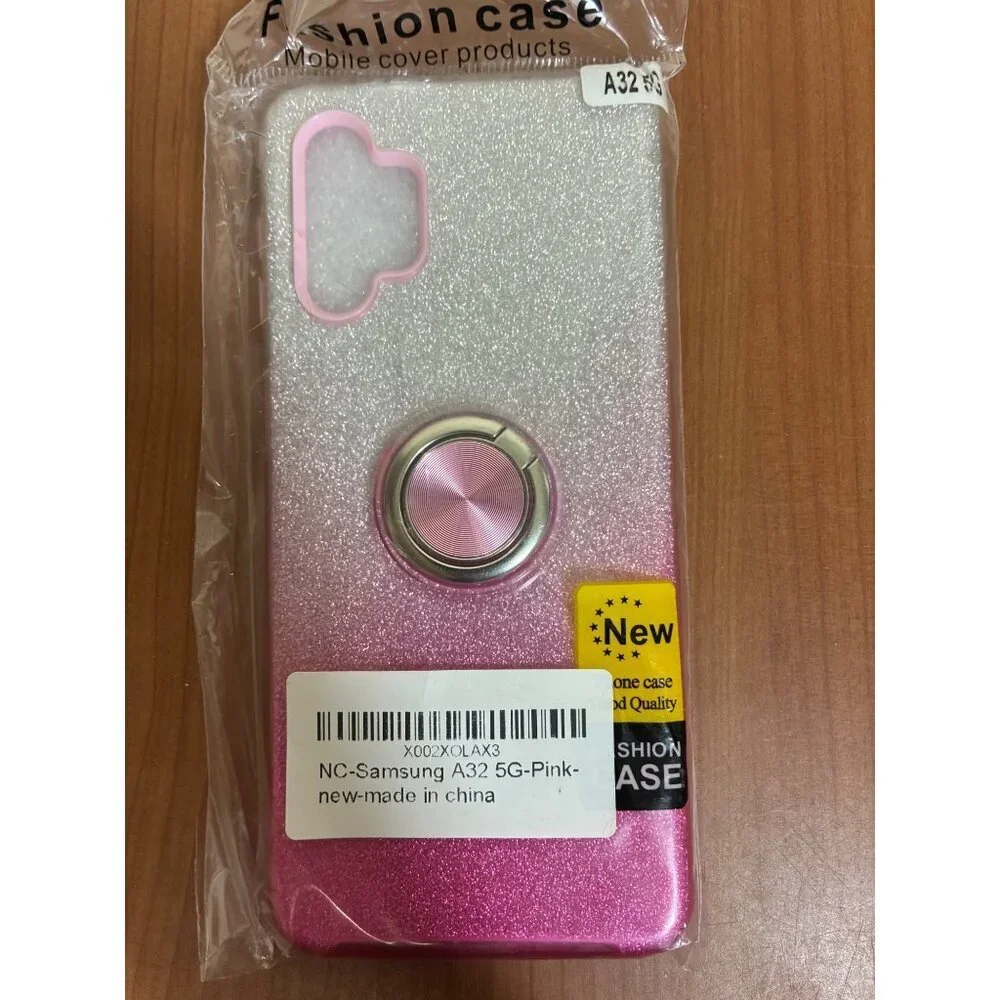 Cell Phone Case FOr Samsung A32 5G Pink Sparkly